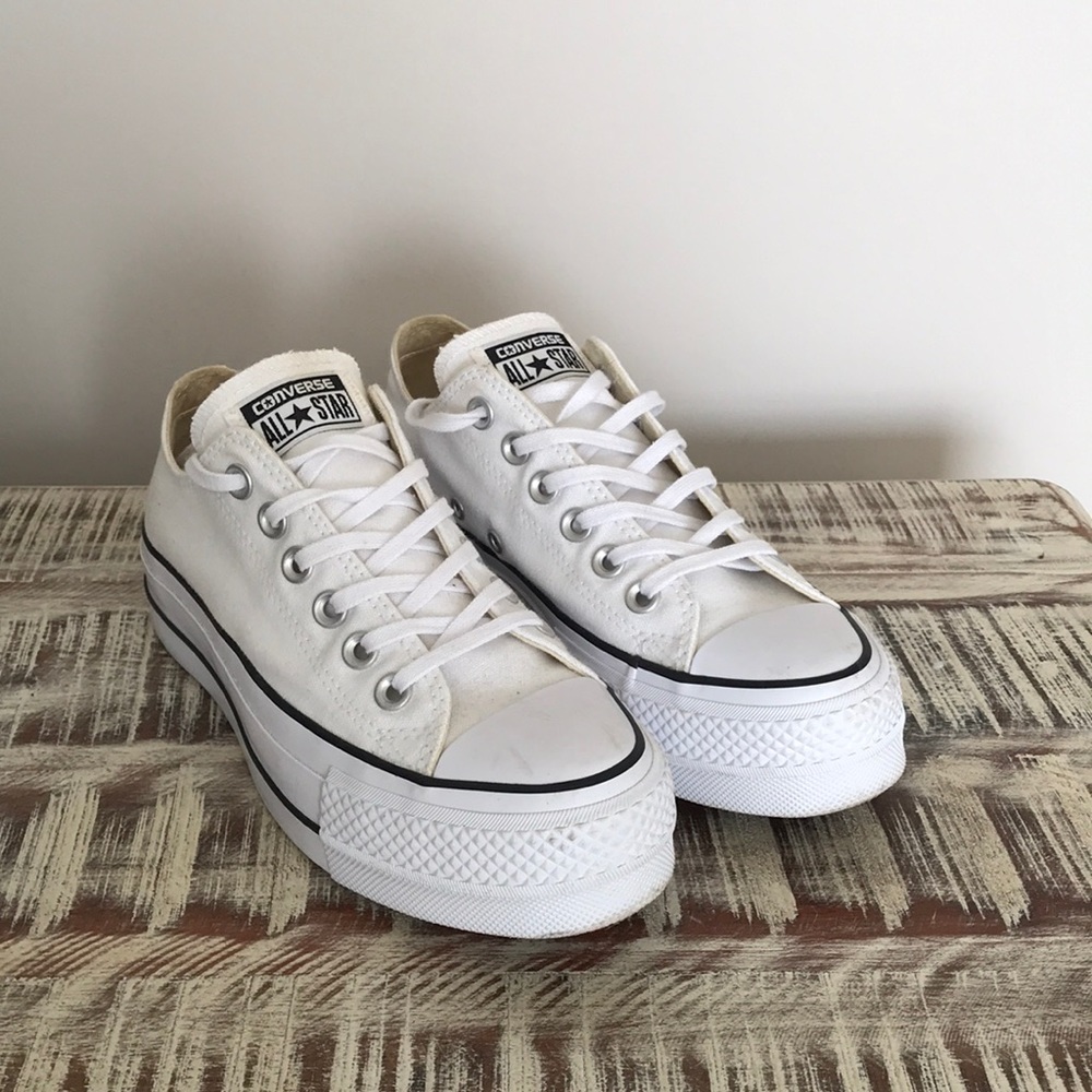 Converse platform sneakers